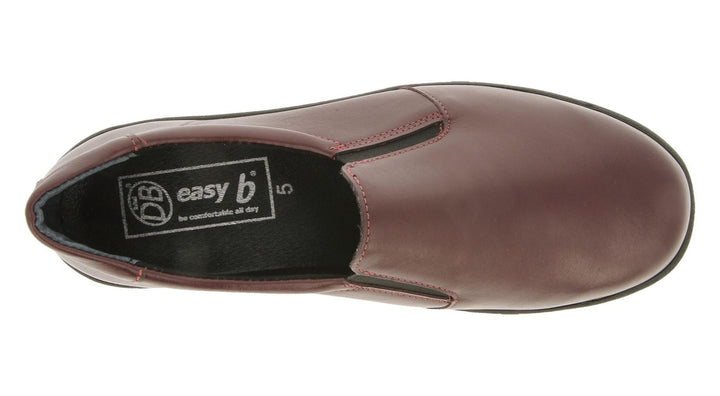 Womens Wide Fit DB Sapphire Shoes in Black Lea - Image 1