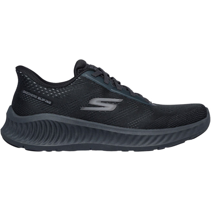 Men's Wide Fit Skechers 216375 Slip-ins Go Walk Now Payton Trainers in Black - Image 1