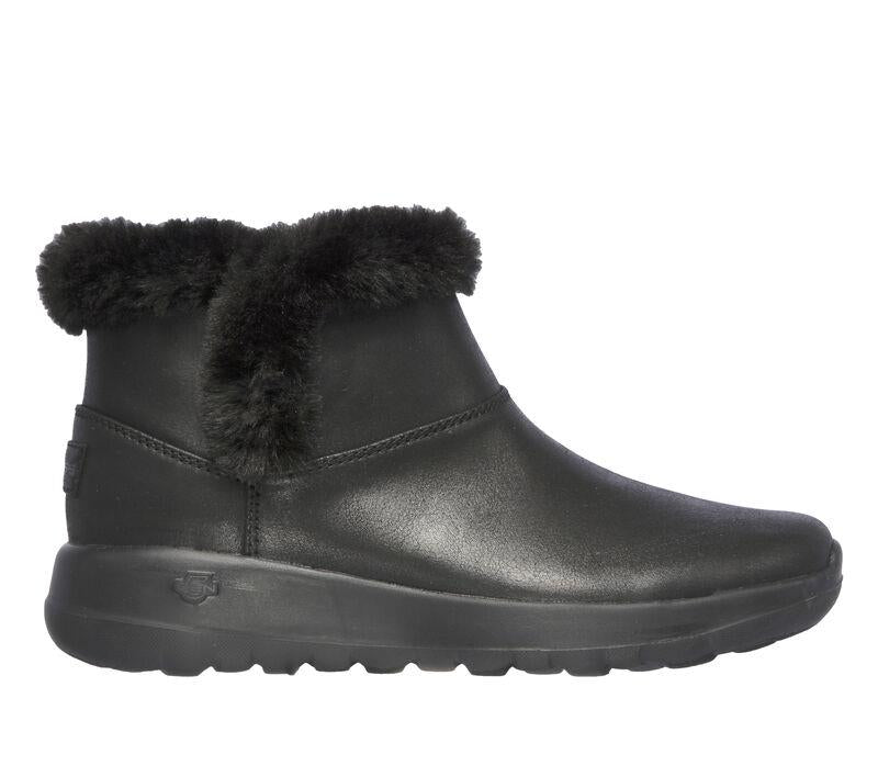 Women's Wide Fit Skechers 144013 On The Go Joy Endeavor Boots in Black - Image 2