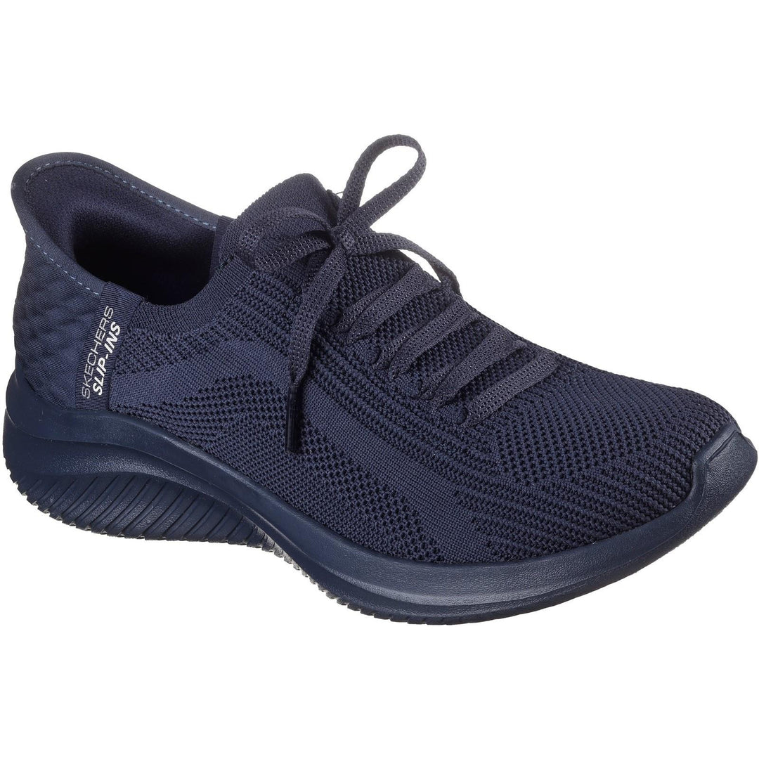 Women's Wide Fit Skechers 150447 Slip-ins Ultra Flex 3.0 Pure Color Trainers in Dark Navy - Image 3