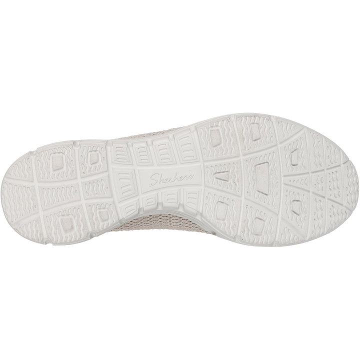 Women's Wide Fit Skechers 159078 Seager Cute N' Coy Shoes in Natural - Image 1