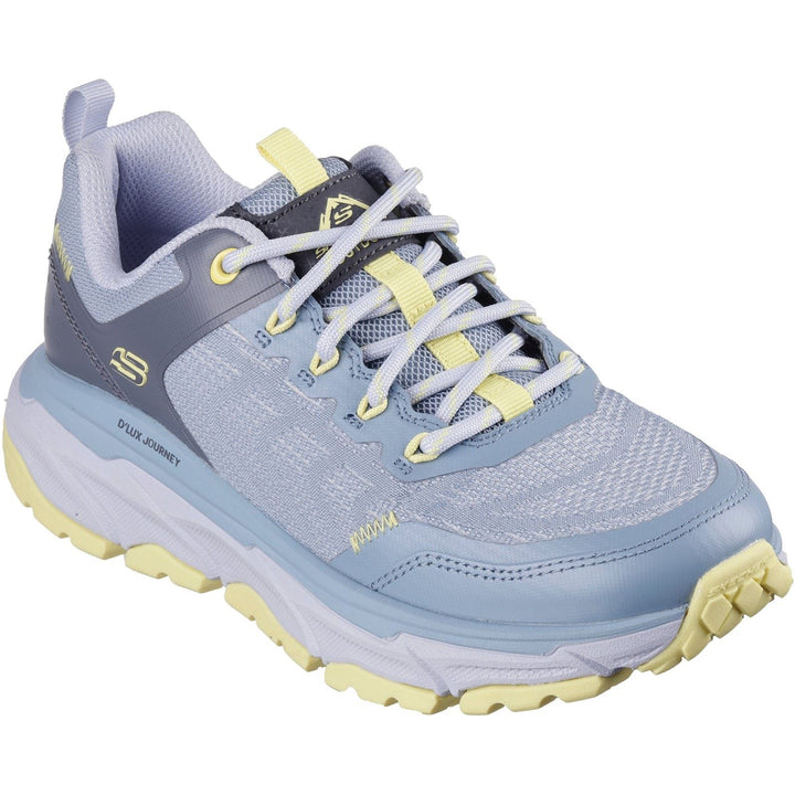 Women's Relaxed Fit Skechers 180167 D'lux Journey Marigold Trainers in Raspberry - Image 1