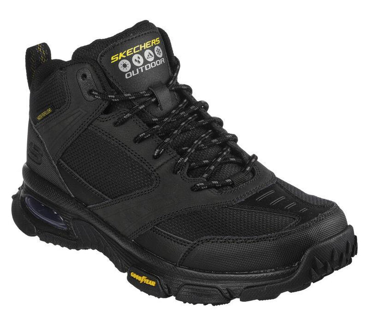 Men's Wide Fit Skechers 237215 Skech Air Envoy Bulldozer Hiking Boots in Brown - Image 1