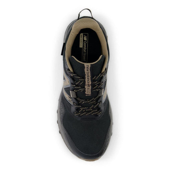 Women's Wide Fit New Balance MT410OK8 Trail Running Trainers in Black - Image 1