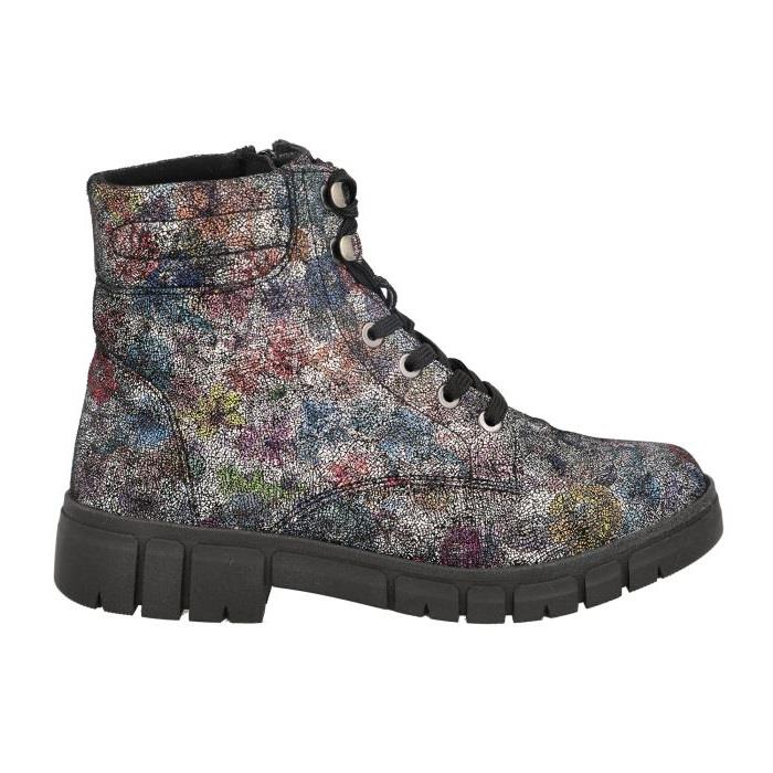 Women's Wide Fit DB Pershore Water-Resistant Boots in Black Leather - Image 1