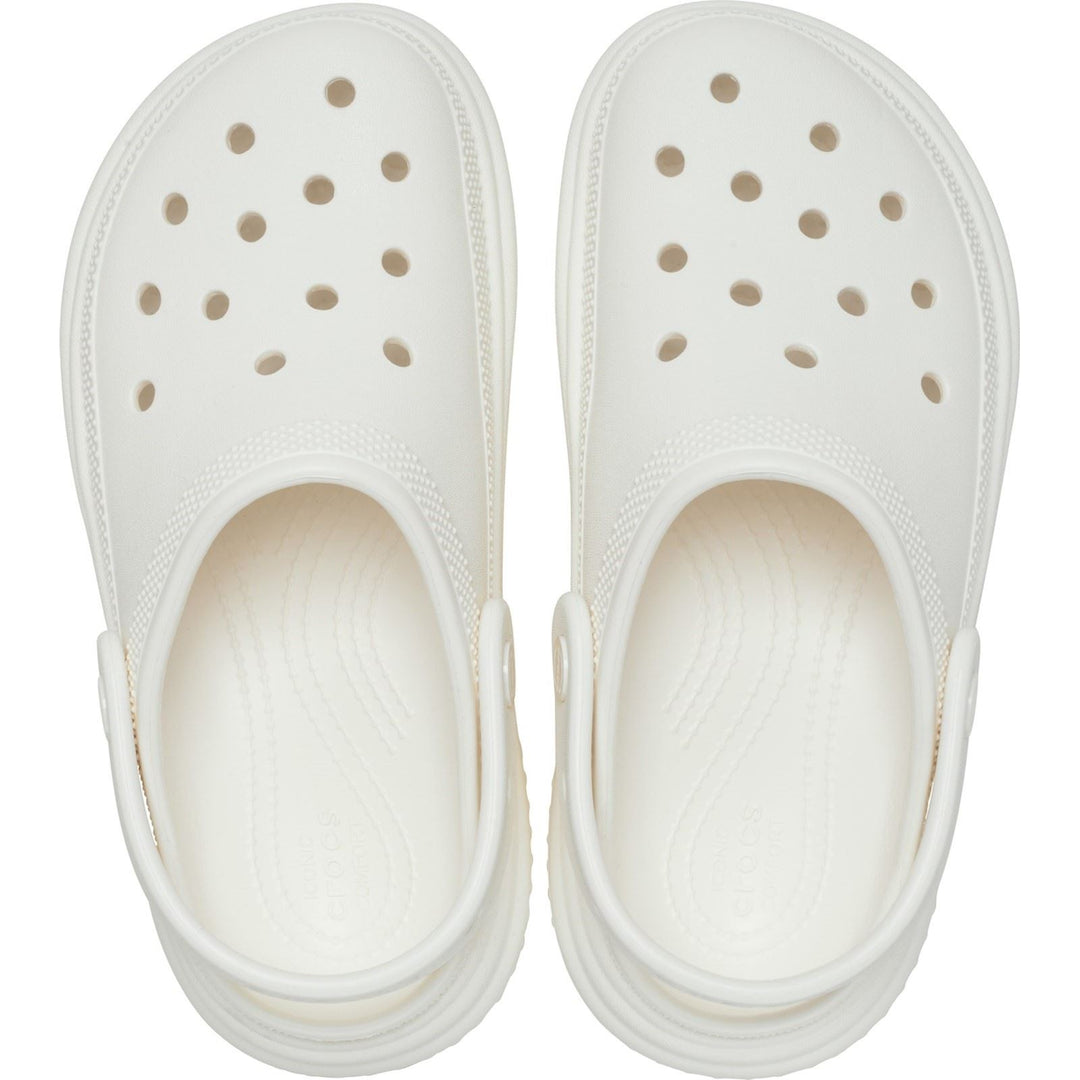 Women's Crocs 209347 Stomp Clog Sandals in Black - Image 10