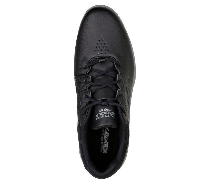 Men's Wide Fit Skechers 214027 Go Golf Torque 2 Trainers in Black/Grey - Image 5