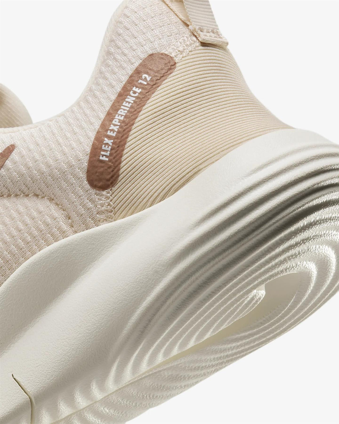 Women's Wide Fit Nike FZ4674-800 Flex Experience Run 12 Running Trainers in Guava Ice - Image 6