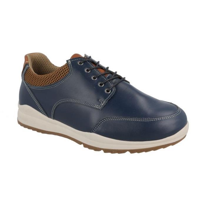 Men's Wide Fit DB Constantine Shoes in Black - Image 1
