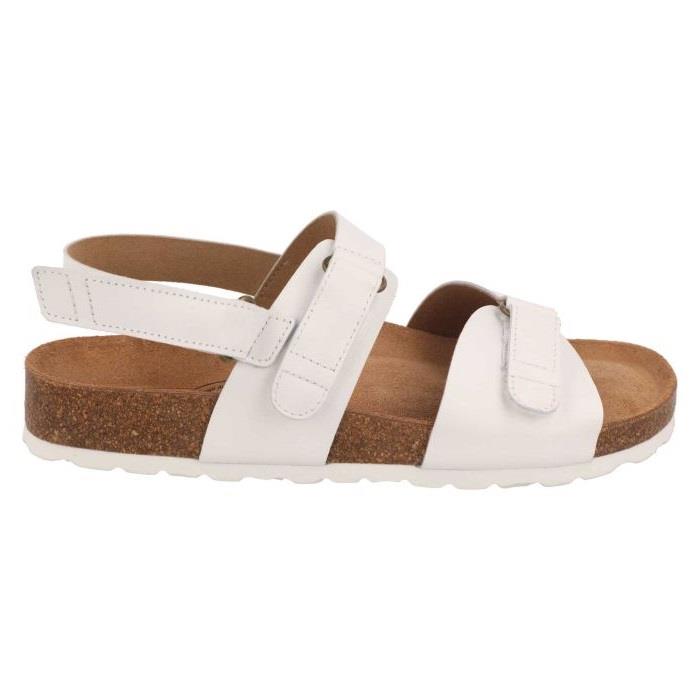 Women's Wide Fit DB Nettle Sandals in Tan Leather - Image 6