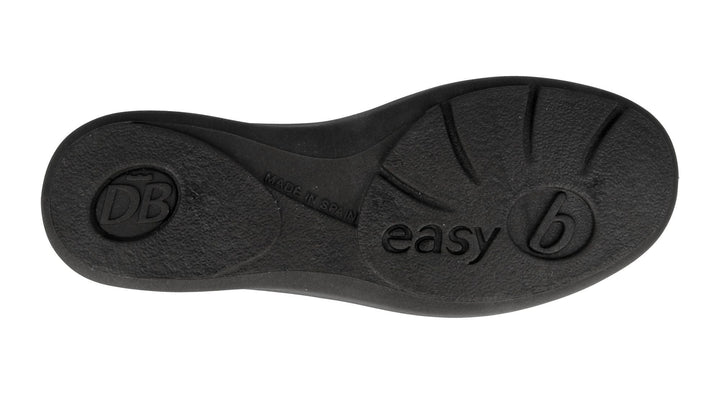 Womens Wide Fit DB Caroline 2 Slippers in Black - Image 1