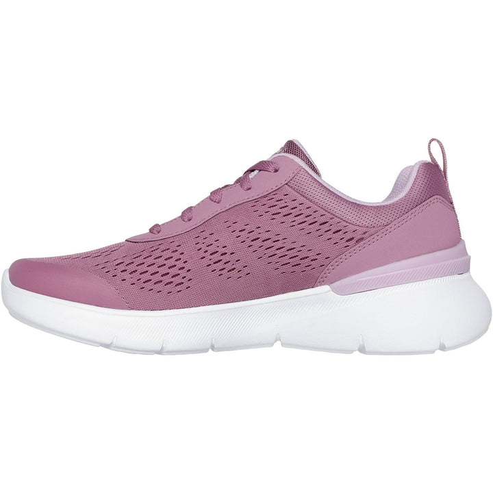 Women's Wide Fit Skechers 150370 Skech-air Dynamight 2.0 New Heights Trainers in Mauve - Image 1