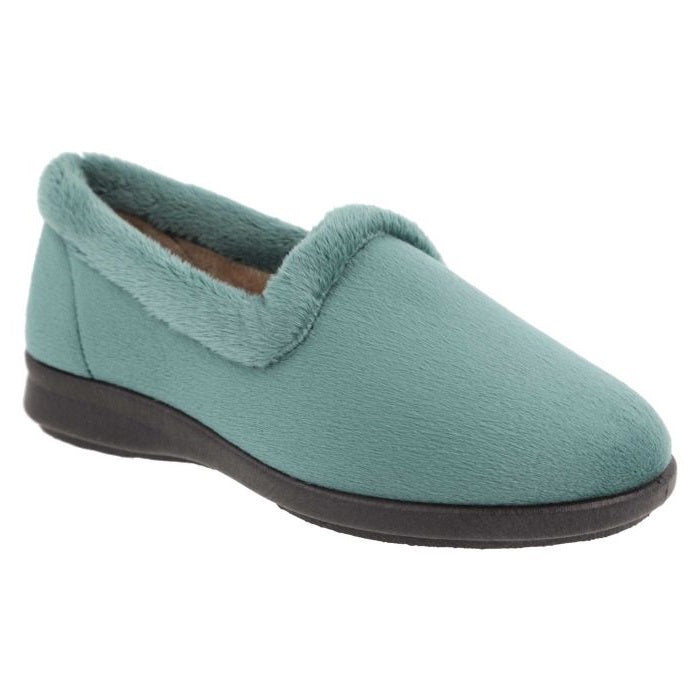 Womens Wide Fit DB Chicago Shoes in Black - Image 1