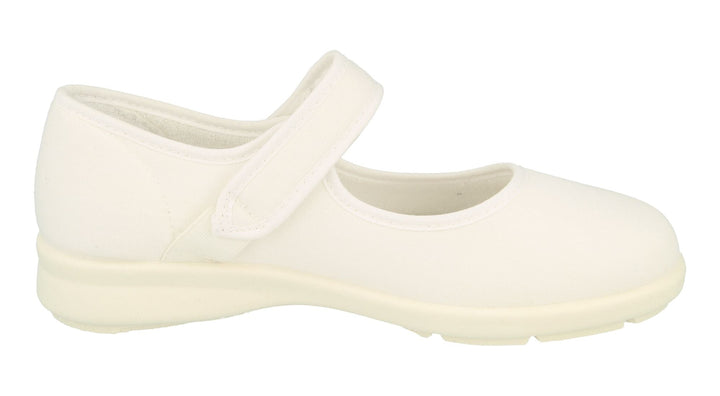 Womens Wide Fit DB Jura Canvas in Black - Image 1