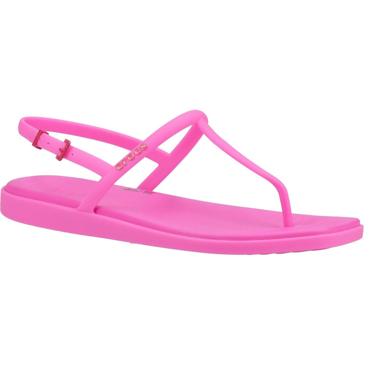 Women's Crocs 209793 Miami Thong Flip Sandals in Black - Image 1
