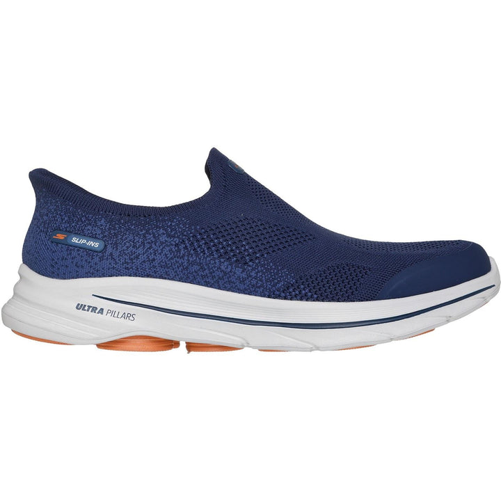 Men's Wide Fit Skechers 216784 Slip-ins Go Walk 8 Pelayo Trainers in Black - Image 1