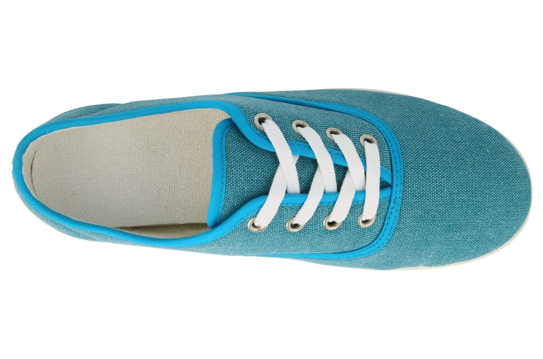 Womens Wide Fit DB Banff Shoes in Navy - Image 14