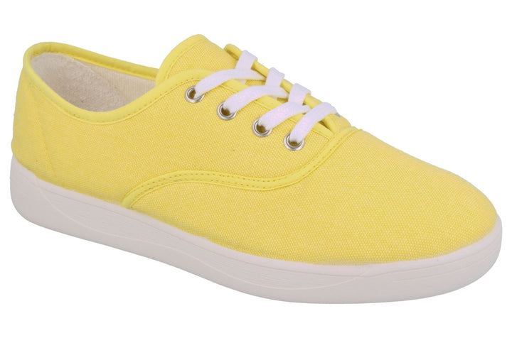 Womens Wide Fit DB Banff Shoes in Navy - Image 1