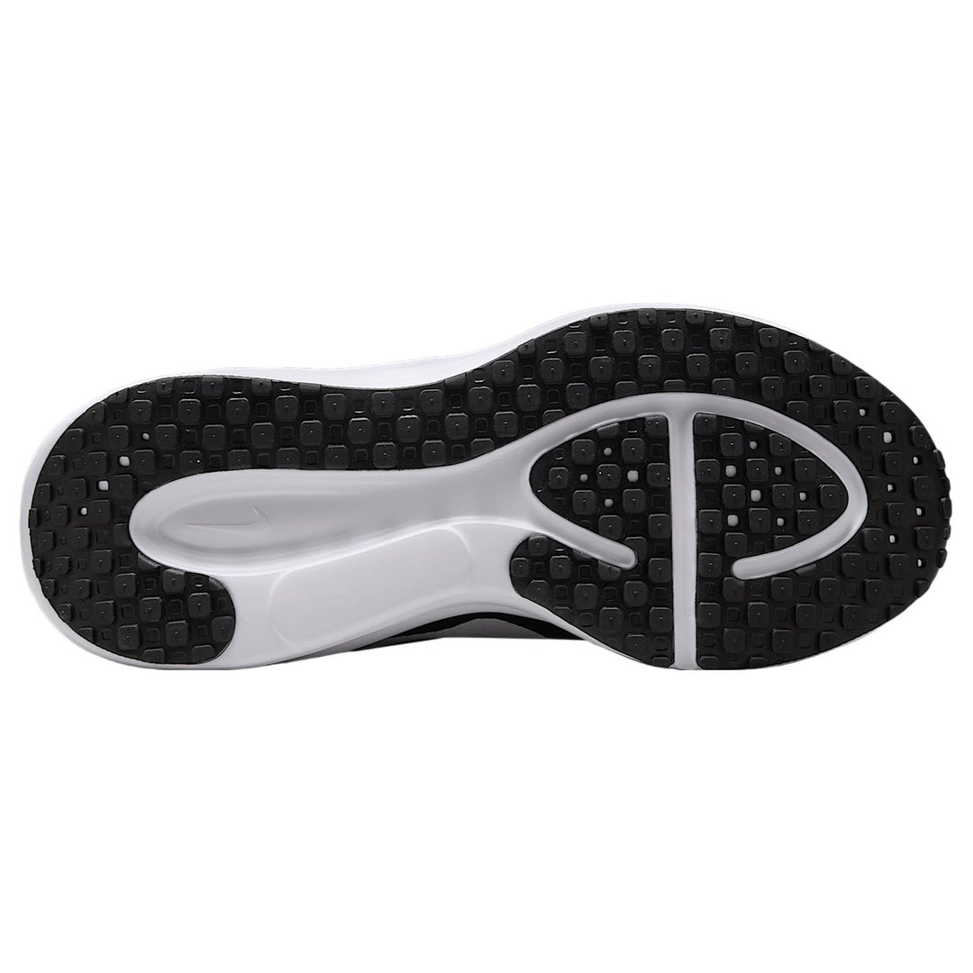 Women's Wide Fit Nike HQ1995-002 Revolution 8 Running Trainers in White/Black - Image 9