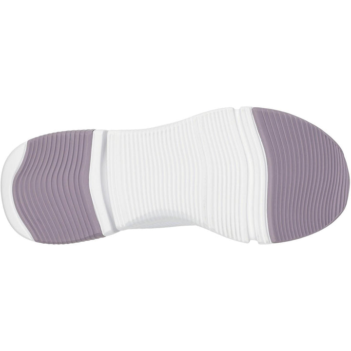 Women's Wide Fit Skechers 117587 Slip-ins Bobs Sport Sparrow Flex Trainers in Blush - Image 1