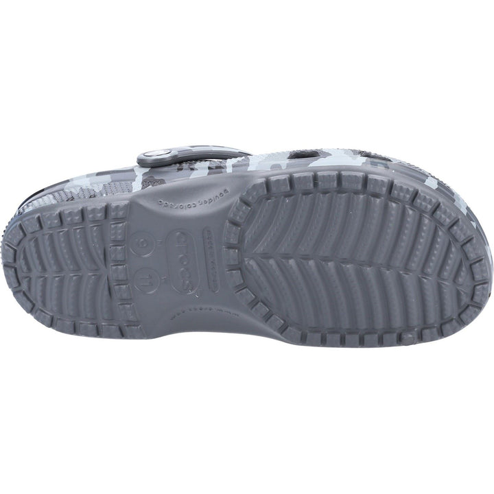 Men's Crocs 206454 Seasonal Camo Sandals in Mushroom/Multi - Image 1