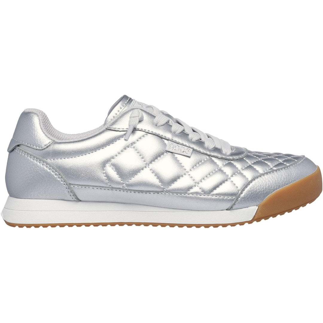 Women's Wide Fit Skechers 114596 Bobs Billie Wild Comfort Shoes in Gold - Image 7