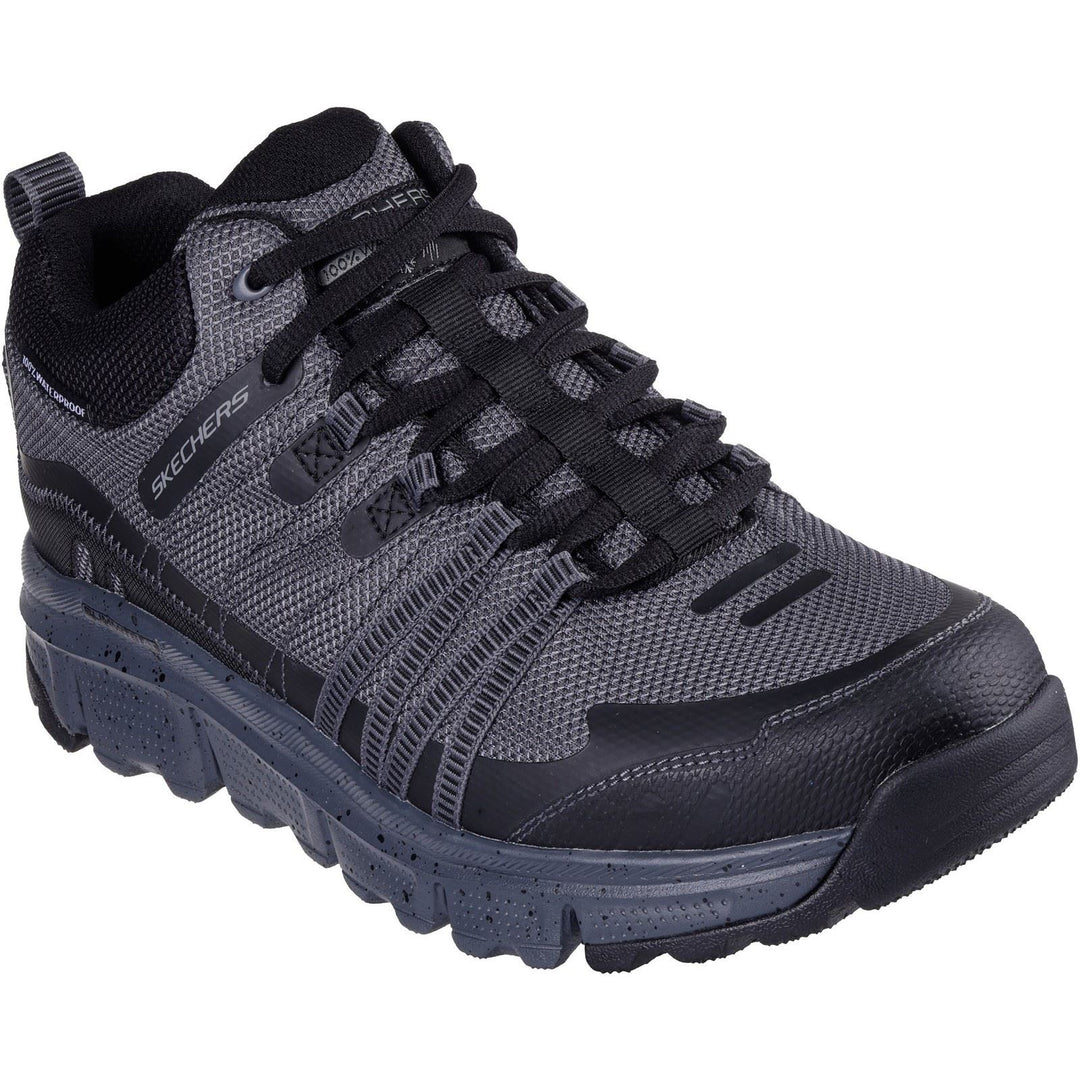 Men's Wide Fit Skechers 237701 At Summits Canobie Trainers in Black - Image 3