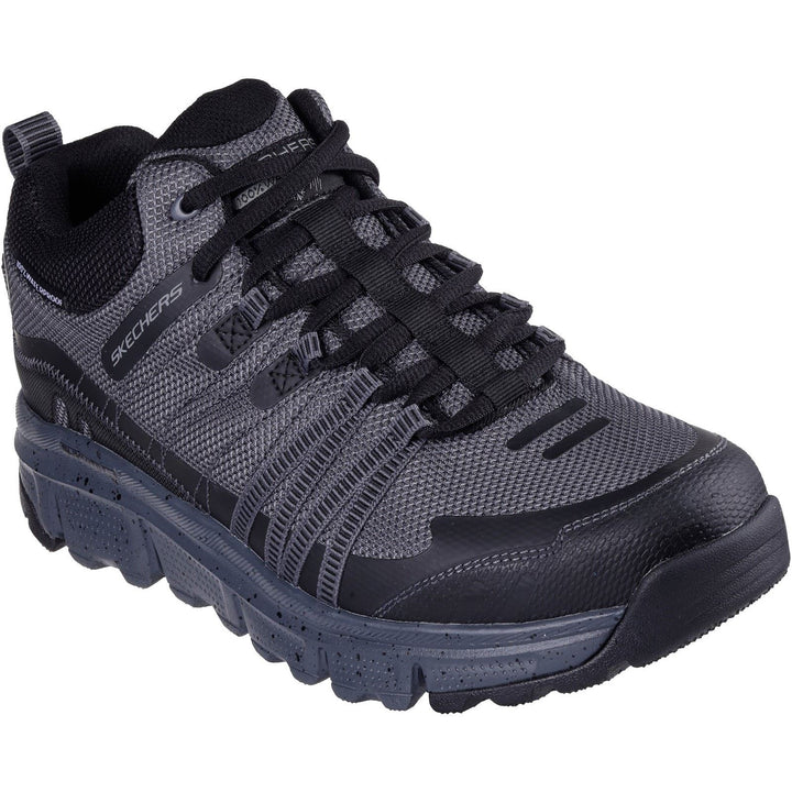 Men's Wide Fit Skechers 237701 At Summits Canobie Trainers in Black - Image 1