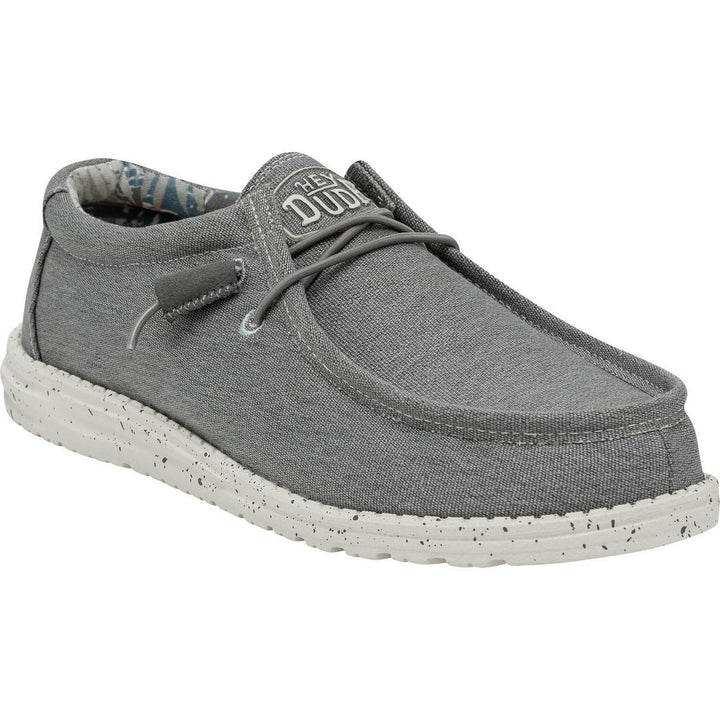 Men's Heydude Classic Wally Stretch Shoes in Ivory - Image 1