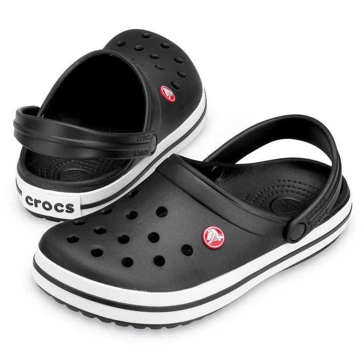 Men's Crocs 11016 Crocband Clog Sandals in Black - Image 1