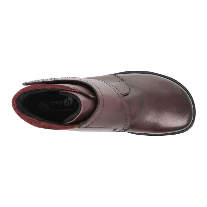 Women's Wide Fit DB Hitchin Boots in Black Leather - Image 1