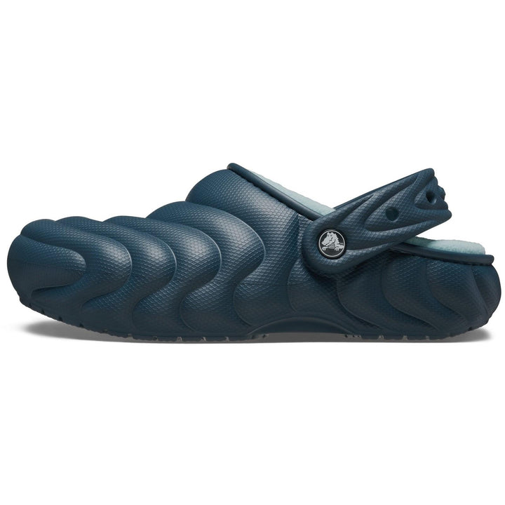 Women's Crocs 210059 Classic Lined Overpuff Clog Sandals in Nightfall - Image 1