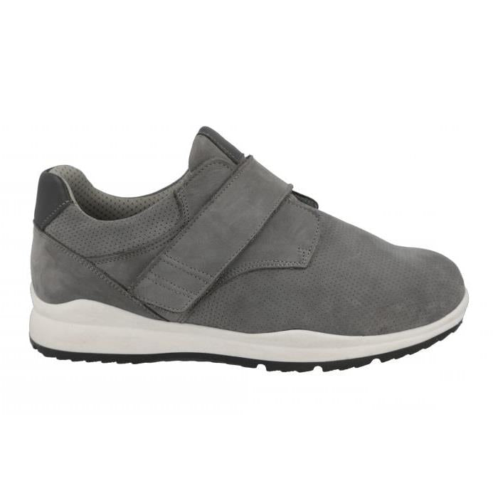 Men's Wide Fit DB Bennett Shoes in Navy Nubuck - Image 9