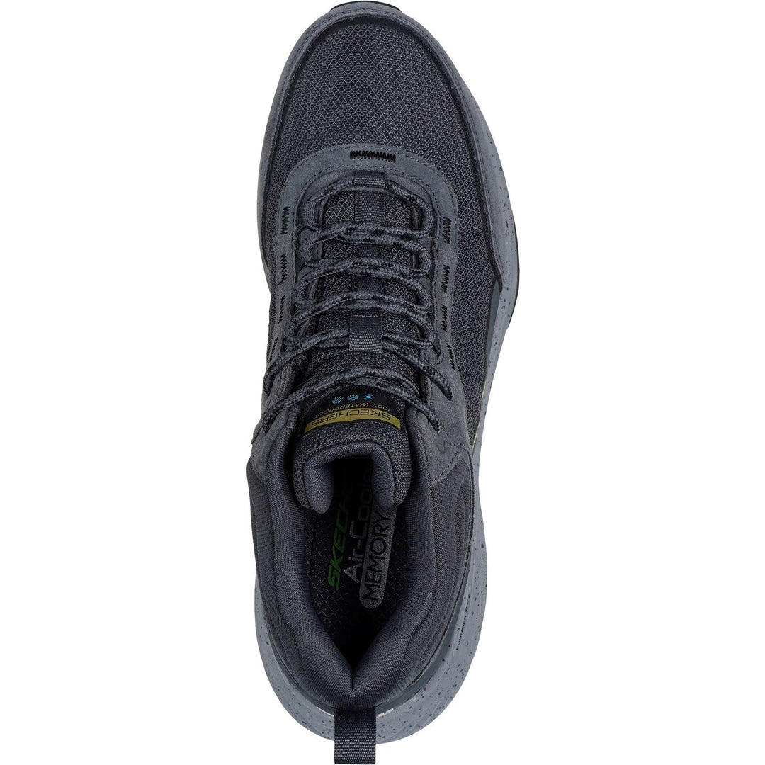 Men's Wide Fit Skechers 232961 Bounder Rse Boots in Charcoal/Lime - Image 5