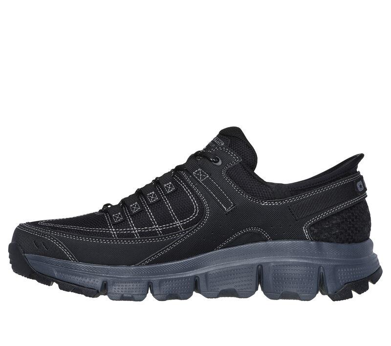 Men's Wide Fit Skechers 237622 Slip-ins Summits At Trainers in Black/Charcoal - Image 4