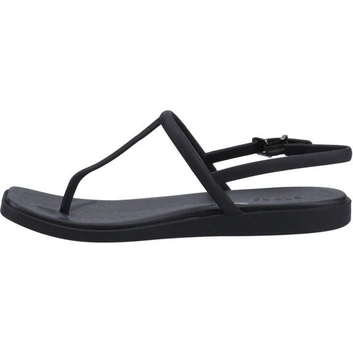 Women's Crocs 209793 Miami Thong Flip Sandals in Black - Image 1