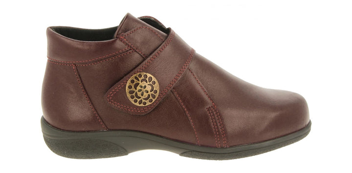 Womens Wide Fit DB Fieldfare Boots in Black - Image 1