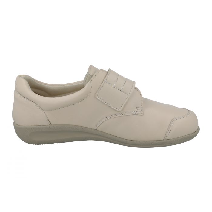Women's Wide Fit DB Lapland Shoes in Black Stretch Leather - Image 1