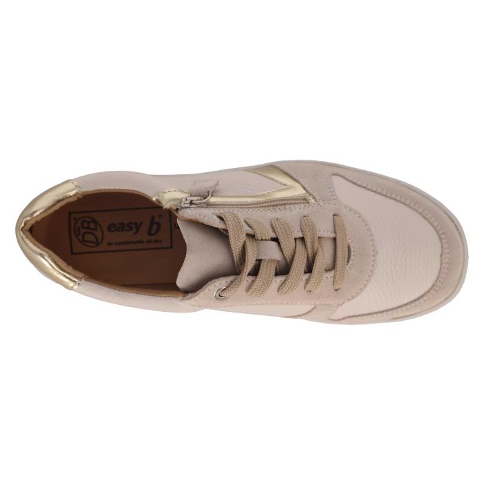 Women's Wide Fit DB Cedar Shoes in Beige - Image 25