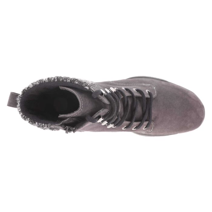 Women's Wide Fit DB Acre Boots in Black Suede - Image 1