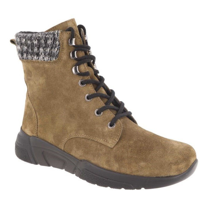 Women's Wide Fit DB Acre Boots in Black Suede - Image 19