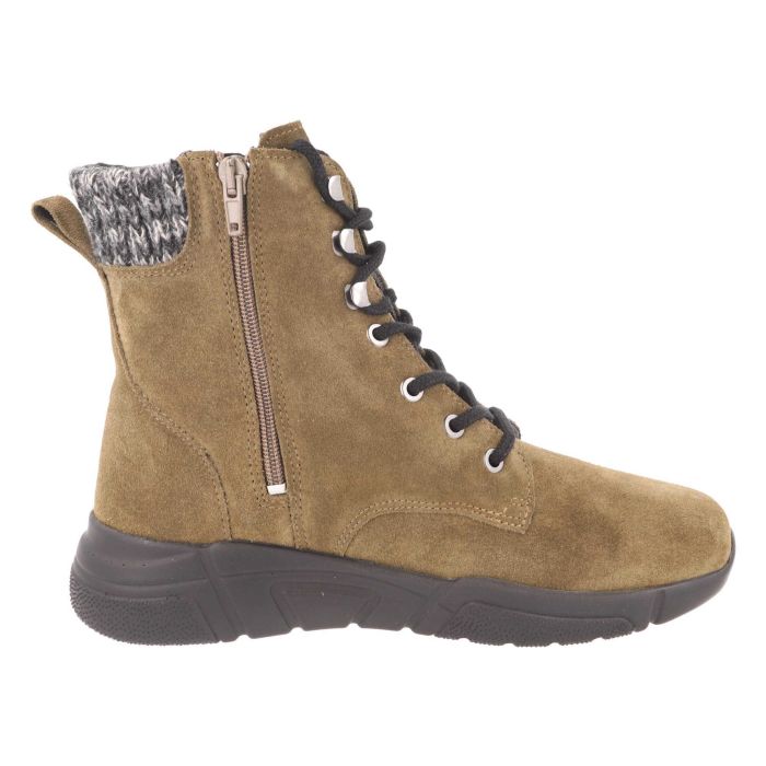 Women's Wide Fit DB Acre Boots in Black Suede - Image 18