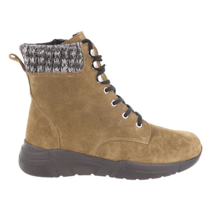 Women's Wide Fit DB Acre Boots in Black Suede - Image 1