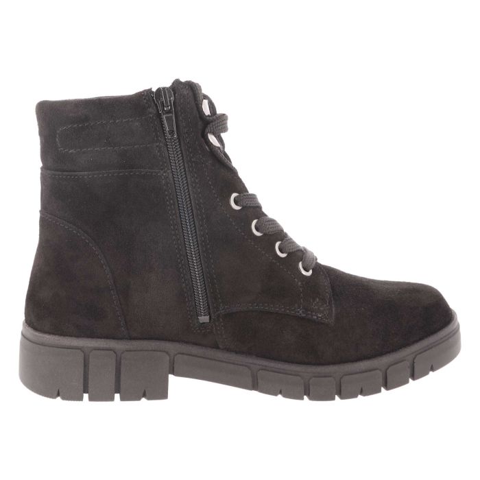 Women's Wide Fit DB Chirk Water Resistant Boots in Grey Suede - Image 15
