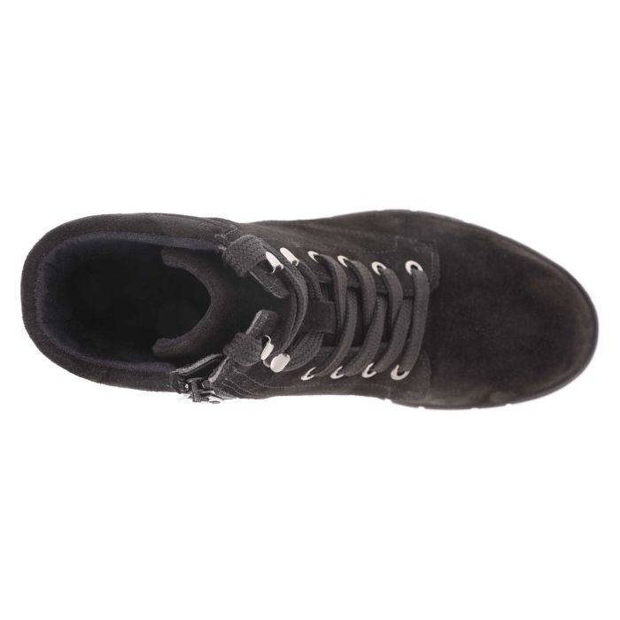 Women's Wide Fit DB Chirk Water Resistant Boots in Grey Suede - Image 17