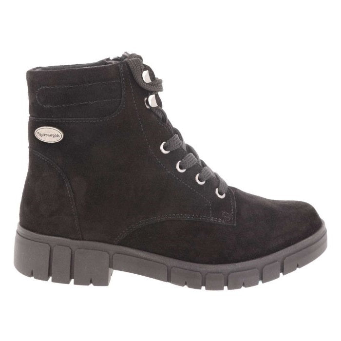 Women's Wide Fit DB Chirk Water Resistant Boots in Grey Suede - Image 14