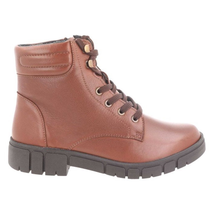 Women's Wide Fit DB Pershore Water-Resistant Boots in Black Leather - Image 19