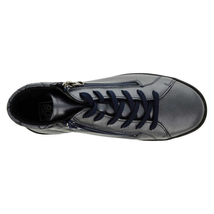 Women's Wide Fit DB Levisham Boots in Black Leather - Image 15
