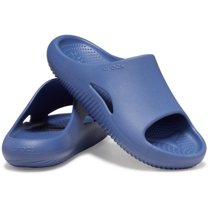 Men's Crocs 208392 Mellow Recovery Slippers in Black - Image 1