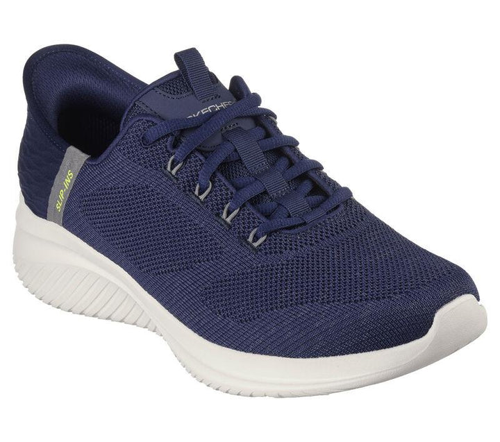 Men's Wide Fit Skechers 232458 Slip-ins Ultra Flex 3.0 New Arc Trainers in Navy - Image 1